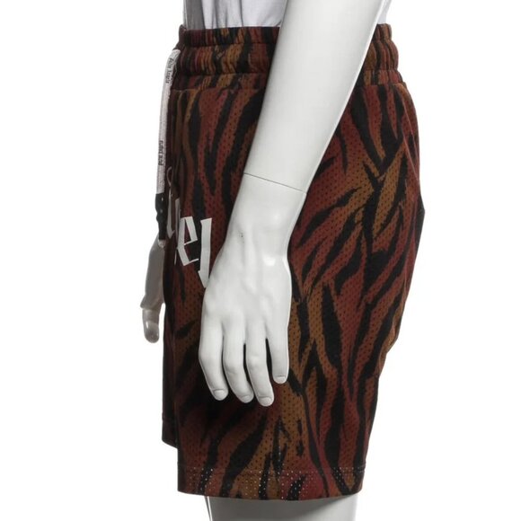PALM ANGELS Graphic Print Athletic Shorts Size: XXS - Picture 2 of 3